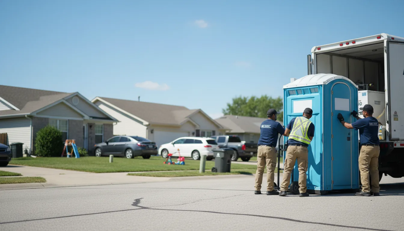 Standard Porta Potty Rentals in Saratoga, AR near me